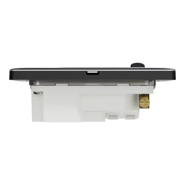 Schneider Switched socket with USB, Unica X, 13A, 250V, 2 pole, type A+C, 21W,Jet Black ,NUX15DACQUS_JB - Image 7