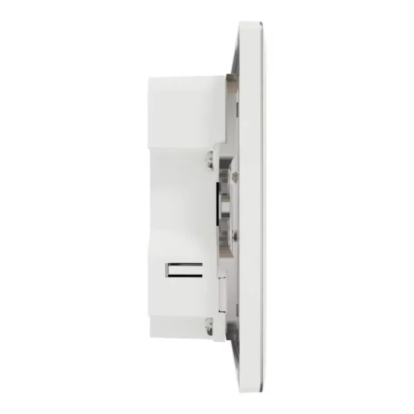 Schneider Switched socket with USB, Unica X, 13A, 250V, 2 pole, type A+C, 21W, Painted White ,NUX15DACQUS_PW - Image 5