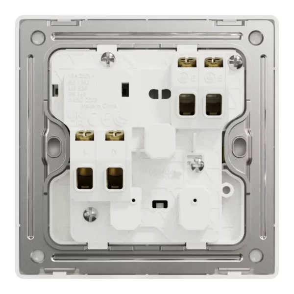 Schneider Switched socket, Unica X, 13A, 250V, 1 gang, 2 pole, with LED, Antique Bronze, NUX15DN_AB - Image 3