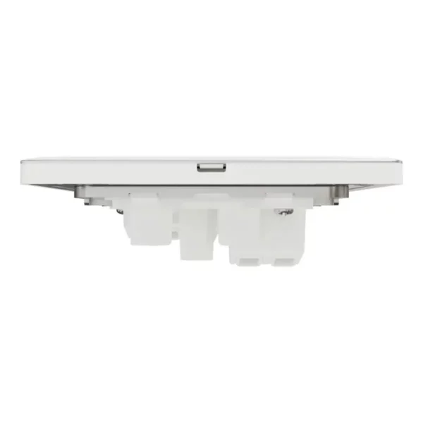 Schneider Switched socket, Unica X, 13A, 250V, 1 gang, 2 pole, with LED, Painted White ,NUX15DN_PW - Image 7