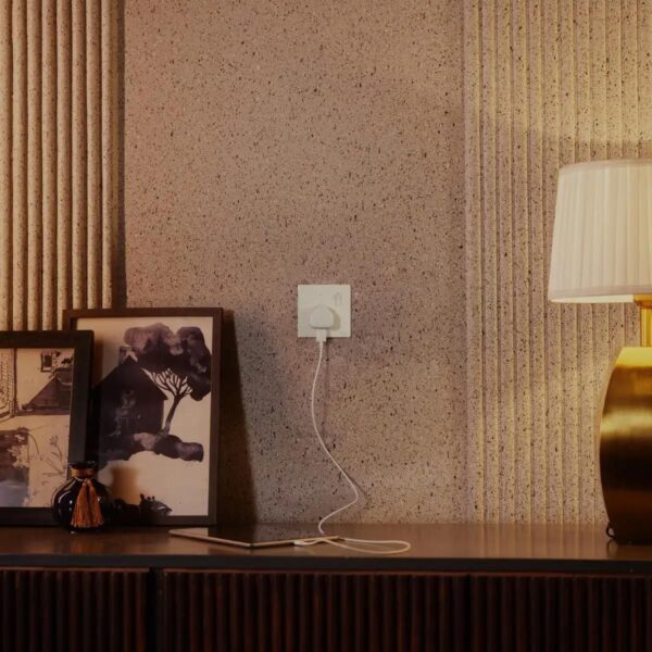 Schneider Switched socket, Unica X, 13A, 250V, 1 gang, 2 pole, with LED, Painted White ,NUX15DN_PW - Image 9