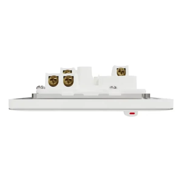 Schneider Switched socket, Unica X, 13A, 250V, 1 gang, with LED, Painted White ,NUX15N_PW - Image 6