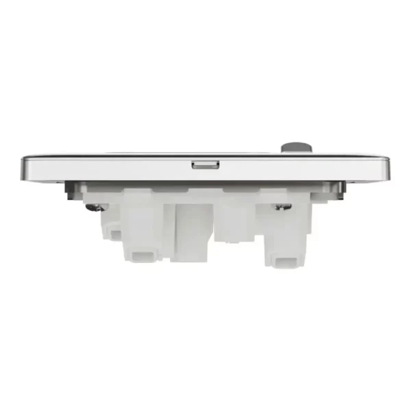 Schneider Switched socket, Unica X, 13A, 250V, 1 gang, with LED, Stainless Steel ,NUX15N_SS - Image 7