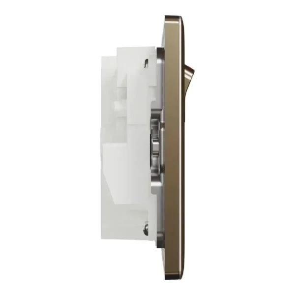 Schneider Switched socket with USB, Unica X, 13A, 250V, 2 pole, type A+C, 21W, Antique Bronze ,NUX25DACQUS_AB - Image 5