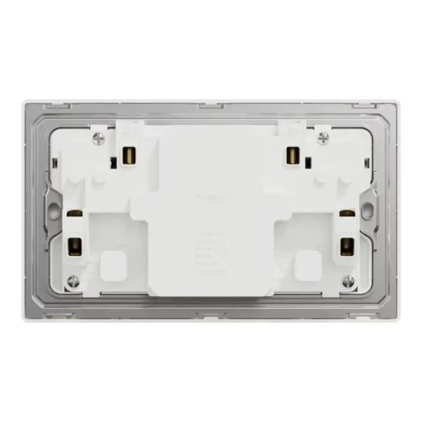 Schneider Switched socket with USB, Unica X, 13A, 250V, 2 pole, type A+C, 21W, Dark Bronze, NUX25DACQUS_DB - Image 3