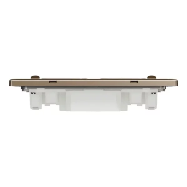 Schneider Switched socket with USB, Unica X, 13A, 250V, 2 pole, type A+C, 21W, Dark Bronze, NUX25DACQUS_DB - Image 7