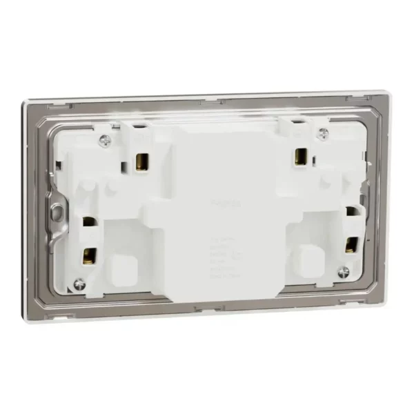 Schneider Switched socket with USB, Unica X, 13A, 250V, 2 pole, type A+C, 21W, Dark Bronze, NUX25DACQUS_DB - Image 8