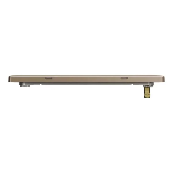 Schneider Blank plate, Unica X, 2 gangs, matt, Dark Bronze ,NUX30TX_DB - Image 8