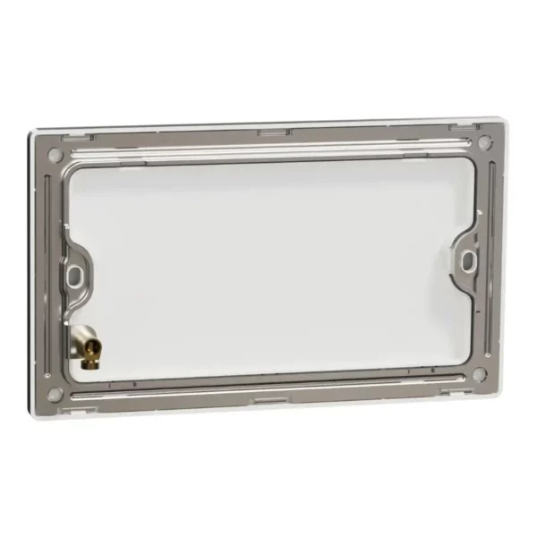 Schneider Blank plate, Unica X, 2 gangs, matt, Dark Grey ,NUX30TX_DG - Image 8