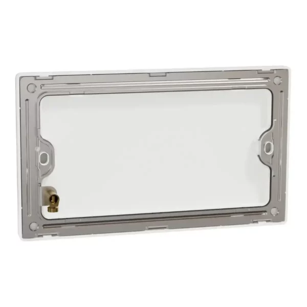 Schneider Blank plate, Unica X, 2 gangs, matt, Painted White ,NUX30TX_PW - Image 8