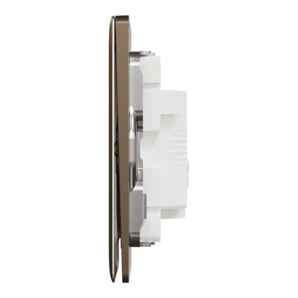 Schneider Switch, Unica X, 1 way, 16AX, 250V, 1 gang, Dark Bronze ,NUX31_1_DB - Image 4