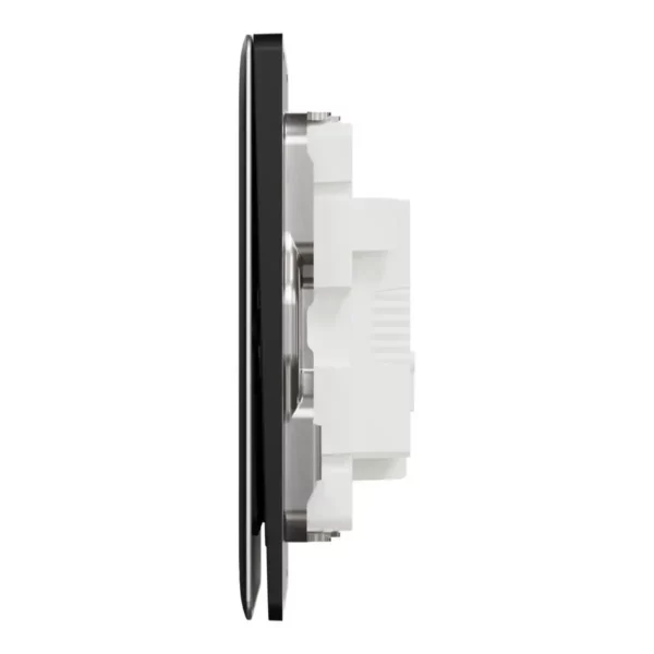 Schneider Switch, Unica X, 1 way, 16AX, 250V, 1 gang,Jet Black ,NUX31_1_JB - Image 4