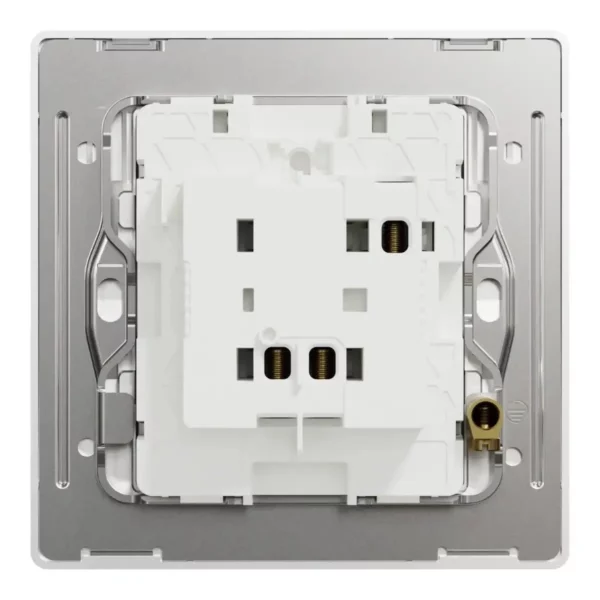 Schneider Switch, Unica X, 1 way, 16AX, 250V, 1 gang, Stainless Steel ,NUX31_1_SS - Image 3
