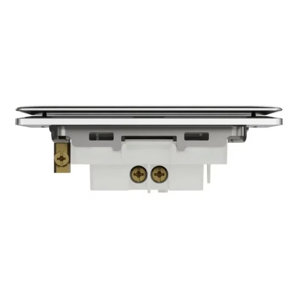 Schneider Switch, Unica X, 1 way, 16AX, 250V, 1 gang, Stainless Steel ,NUX31_1_SS - Image 7