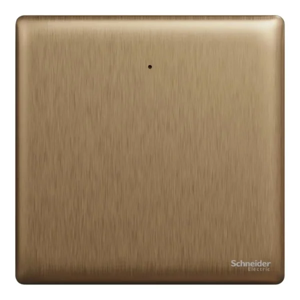 Schneider Switch, Unica X, 1 way, 16AX, 250V, 1 gang, with LED, Dark Bronze, NUX31_1N_DB - Image 2