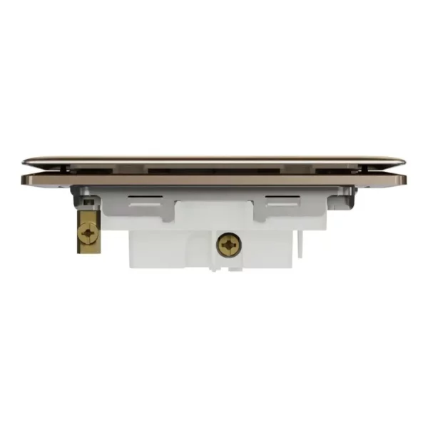 Schneider Switch, Unica X, 1 way, 16AX, 250V, 1 gang, with LED, Dark Bronze, NUX31_1N_DB - Image 7