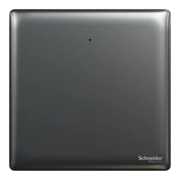 Schneider Switch, Unica X, 1 way, 16AX, 250V, 1 gang, with LED, Dark Grey, NUX31_1N_DG - Image 2