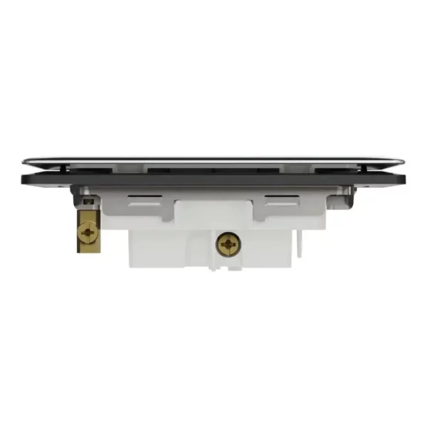 Schneider Switch, Unica X, 1 way, 16AX, 250V, 1 gang, with LED, Dark Grey, NUX31_1N_DG - Image 7