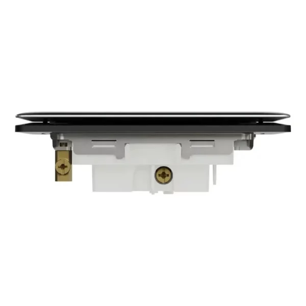 Schneider Switch, Unica X, 1 way, 16AX, 250V, 1 gang, with LED,Jet Black, NUX31_1N_JB - Image 7