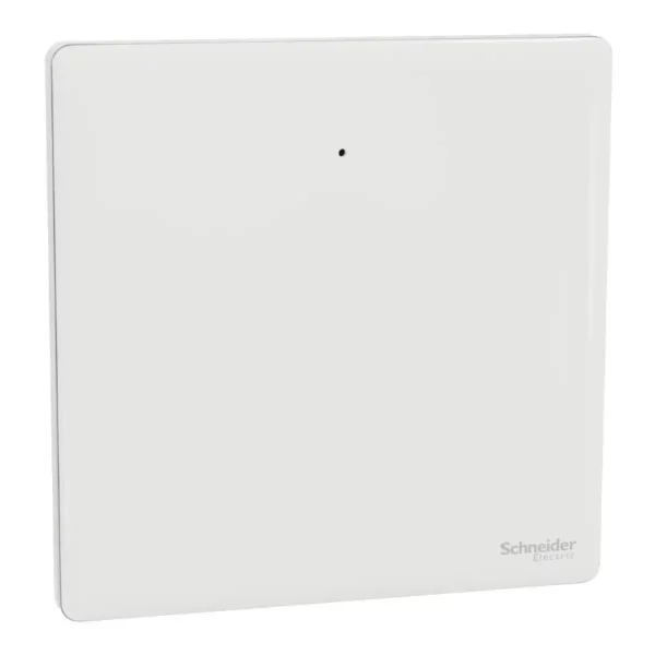 Schneider Switch, Unica X, 1 way, 16AX, 250V, 1 gang, with LED, Painted White, NUX31_1N_PW