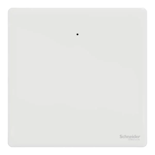 Schneider Switch, Unica X, 1 way, 16AX, 250V, 1 gang, with LED, Painted White, NUX31_1N_PW - Image 2
