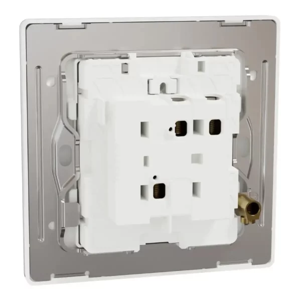 Schneider Switch, Unica X, 1 way, 16AX, 250V, 1 gang, with LED, Painted White, NUX31_1N_PW - Image 8