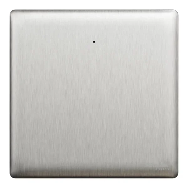 Schneider Switch, Unica X, 1 way, 16AX, 250V, 1 gang, with LED, Stainless Steel ,NUX31_1N_SS - Image 2