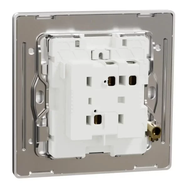 Schneider Switch, Unica X, 1 way, 16AX, 250V, 1 gang, with LED, Stainless Steel ,NUX31_1N_SS - Image 8