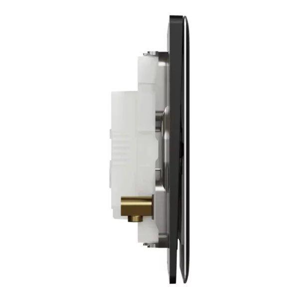 Schneider Switch, Unica X, 2 way, 16AX, 250V, 1 gang,Jet Black ,NUX31_2_JB - Image 5
