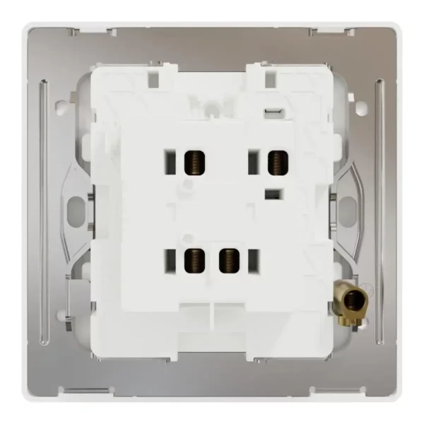 Schneider Switch, Unica X, 2 way, 16AX, 250V, 1 gang, Painted White ,NUX31_2_PW - Image 3