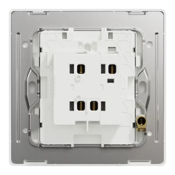 Schneider Switch, Unica X, 2 way, 16AX, 250V, 1 gang, Stainless Steel ,NUX31_2_SS - Image 3