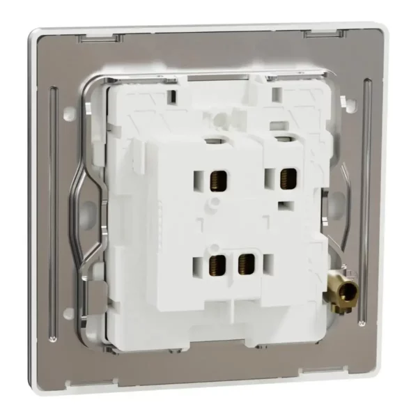 Schneider Switch, Unica X, 2 way, 16AX, 250V, 1 gang, Stainless Steel ,NUX31_2_SS - Image 8