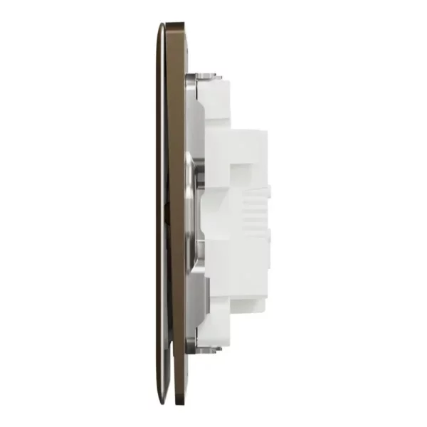Schneider Switch, Unica X, 2 way, 16AX, 250V, 1 gang, with LED, Antique Bronze ,NUX31_2N_AB - Image 4