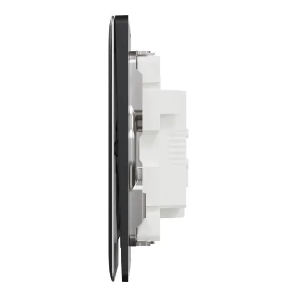 Schneider Switch, Unica X, 2 way, 16AX, 250V, 1 gang, with LED, Dark Grey ,NUX31_2N_DG - Image 4