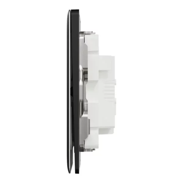 Schneider Switch, Unica X, 2 way, 16AX, 250V, 1 gang, with LED,Jet Black ,NUX31_2N_JB - Image 4