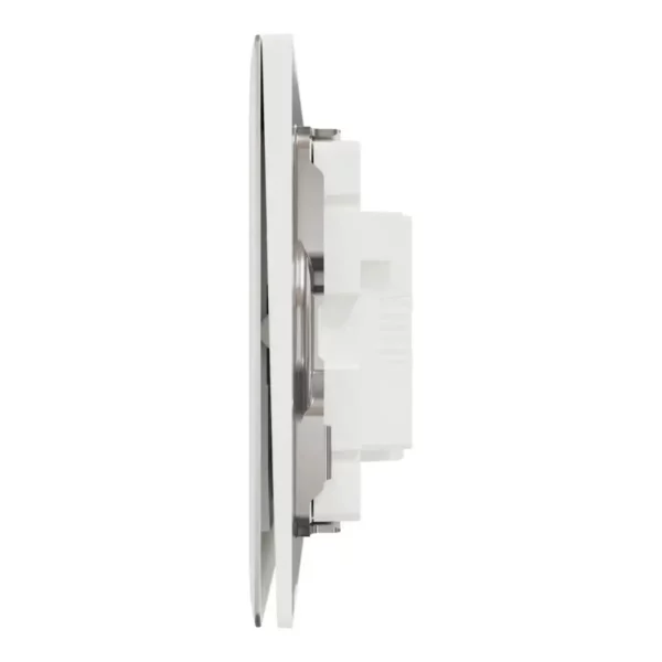 Schneider Switch, Unica X, 2 way, 16AX, 250V, 1 gang, with LED, Painted White ,NUX31_2N_PW - Image 4