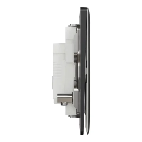 Schneider Bell press switch, Unica X, 10A, 250V, 1 gang, Dark Grey ,NUX31_BP_DG - Image 5