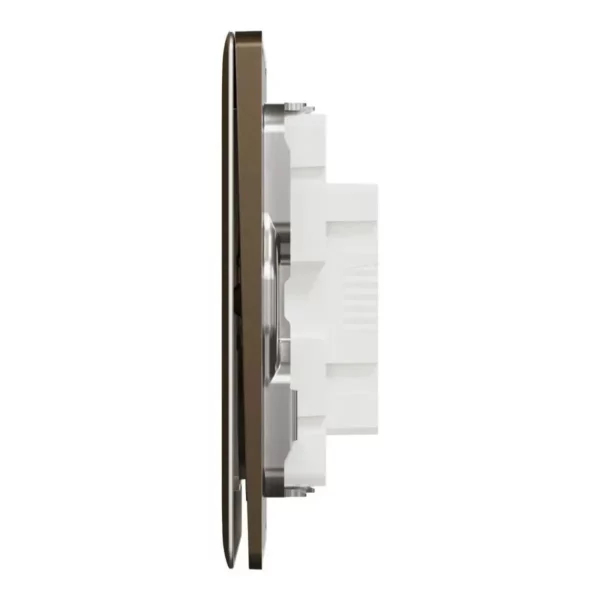 Schneider Intermediate switch, Unica X, 16AX, 250V, 1 gang, Antique Bronze ,NUX31_IM_AB - Image 4
