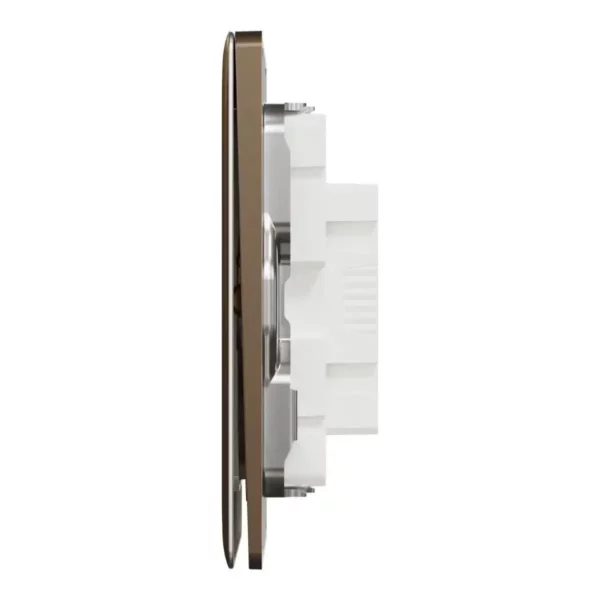 Schneider Intermediate switch, Unica X, 16AX, 250V, 1 gang, Dark Bronze ,NUX31_IM_DB - Image 4