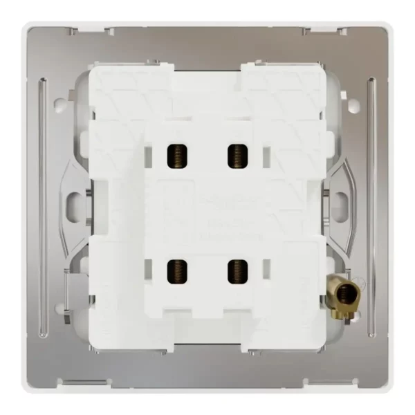 Schneider Intermediate switch, Unica X, 16AX, 250V, 1 gang, Painted White ,NUX31_IM_PW - Image 3