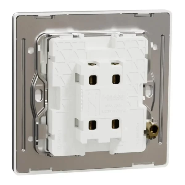 Schneider Intermediate switch, Unica X, 16AX, 250V, 1 gang, Stainless Steel ,NUX31_IM_SS - Image 8