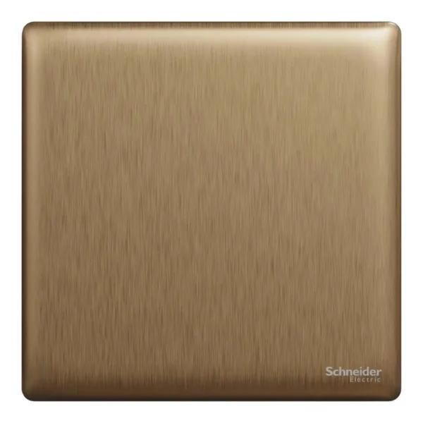 Schneider Momentary switch, Unica X, 10A, 250V, 1 gang, Dark Bronze ,NUX31_PR_DB - Image 2