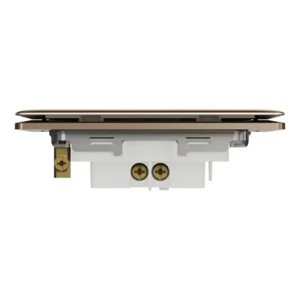 Schneider Momentary switch, Unica X, 10A, 250V, 1 gang, Dark Bronze ,NUX31_PR_DB - Image 7