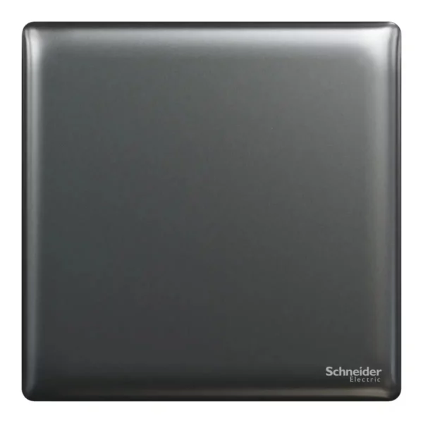 Schneider Momentary switch, Unica X, 10A, 250V, 1 gang, Dark Grey ,NUX31_PR_DG - Image 2