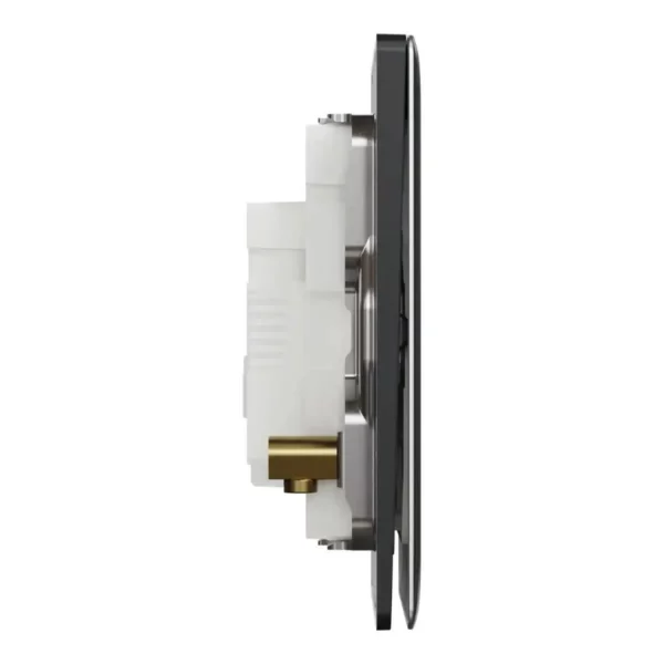 Schneider Momentary switch, Unica X, 10A, 250V, 1 gang, Dark Grey ,NUX31_PR_DG - Image 5