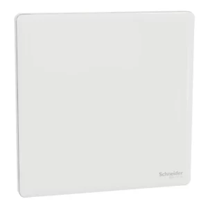 Schneider Momentary switch, Unica X, 10A, 250V, 1 gang, Painted White ,NUX31_PR_PW