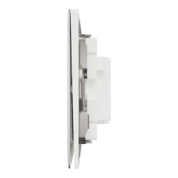 Schneider Momentary switch, Unica X, 10A, 250V, 1 gang, Painted White ,NUX31_PR_PW - Image 4