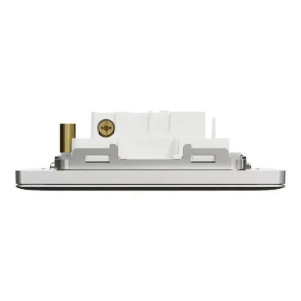 Schneider Momentary switch, Unica X, 10A, 250V, 1 gang, Stainless Steel ,NUX31_PR_SS - Image 6