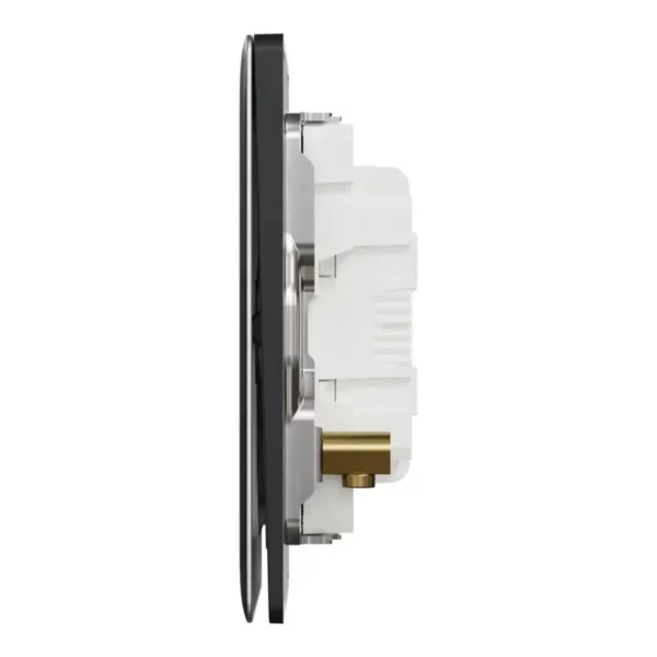 Schneider Switch, Unica X, 2 way, 20A, 250V, 1 gang, 2 pole, with LED, Dark Grey ,NUX31D20N_2_DG - Image 4