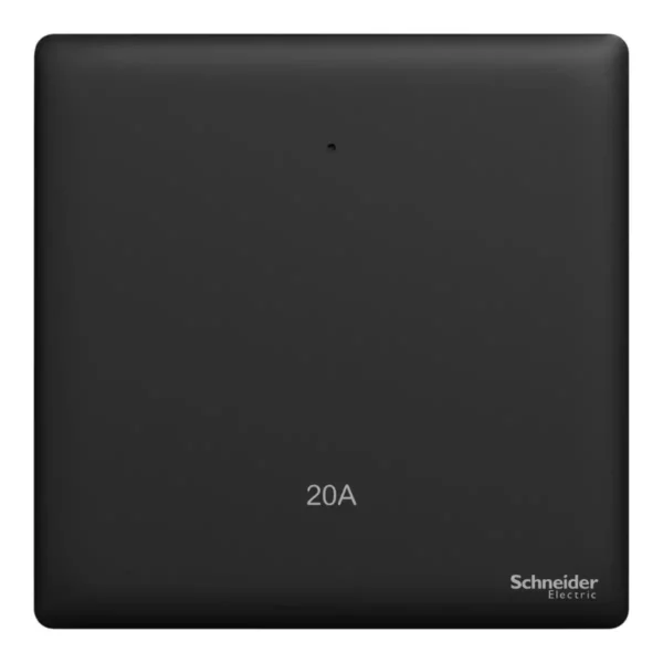 SchneiderSwitch, Unica X, 2 way, 20A, 250V, 1 gang, 2 pole, with LED,Jet Black, NUX31D20N_2_JB - Image 2